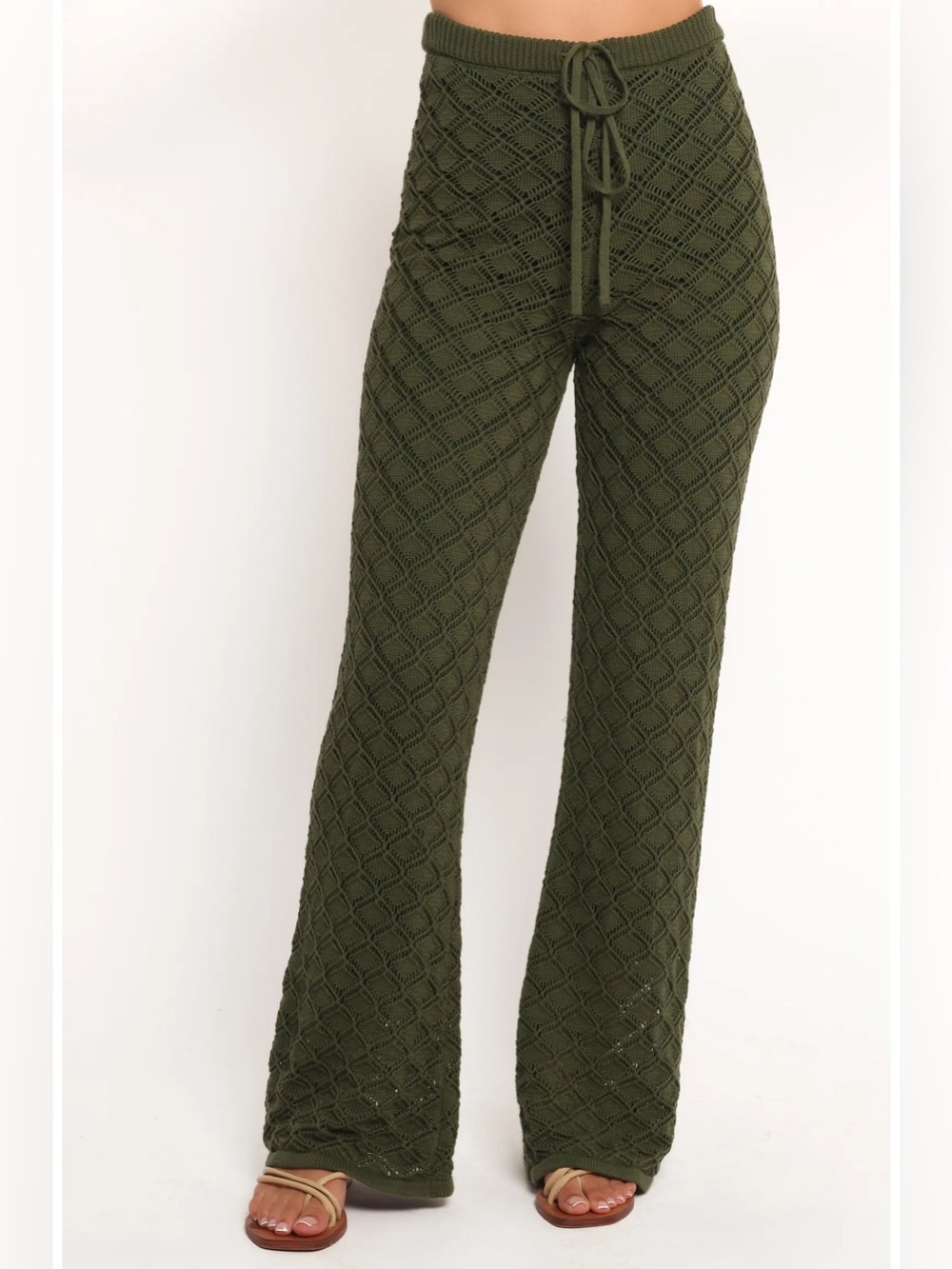 Petal & Pup Fefe Textured Knit Pants